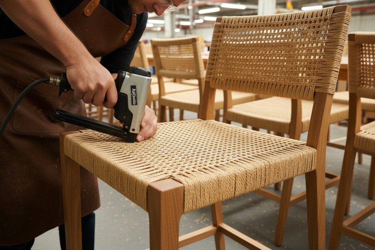 Durable Rattan for Chairs Durable Indonesian rattan cane webbing in a radio weave pattern for heavy-use chair seating (ID#3)