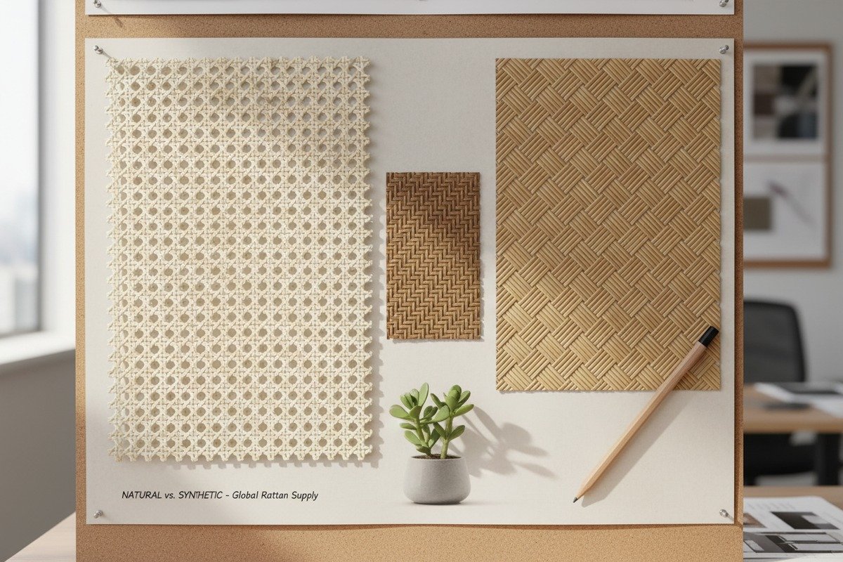 Custom Grade A Rattan Custom Grade A rattan cane webbing dimensions and unique weave patterns for production (ID#5)