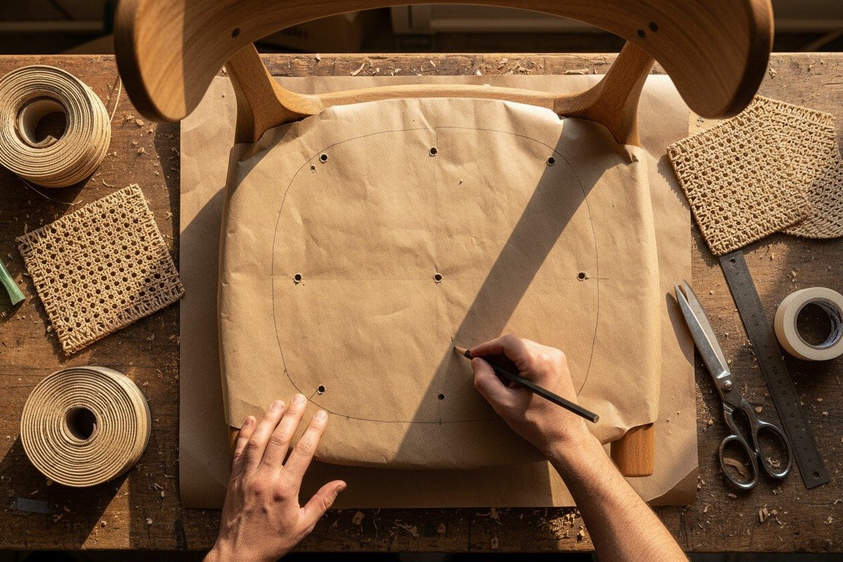 Choosing between eighteen and twenty-four inch rattan roll widths to minimize material waste (ID#4)