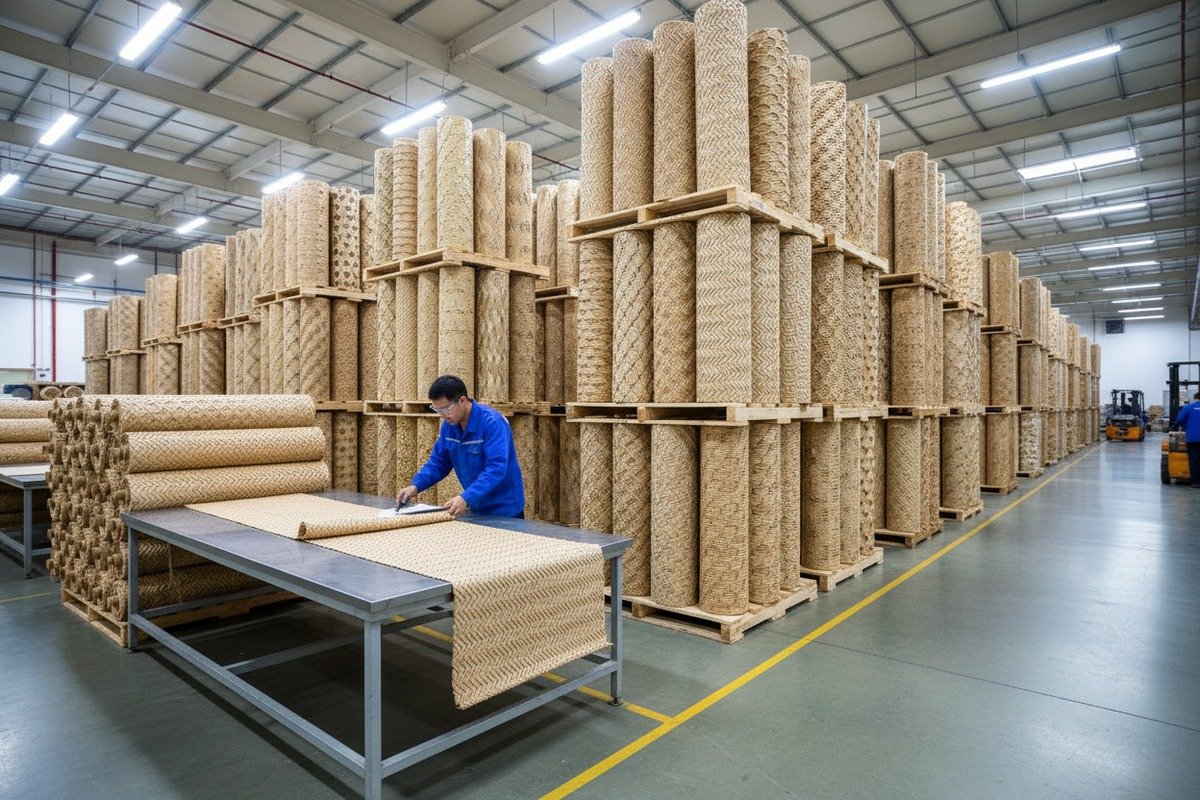 Saving with Standard Widths Standard width rattan webbing rolls for bulk orders to save on manufacturing costs (ID#4)