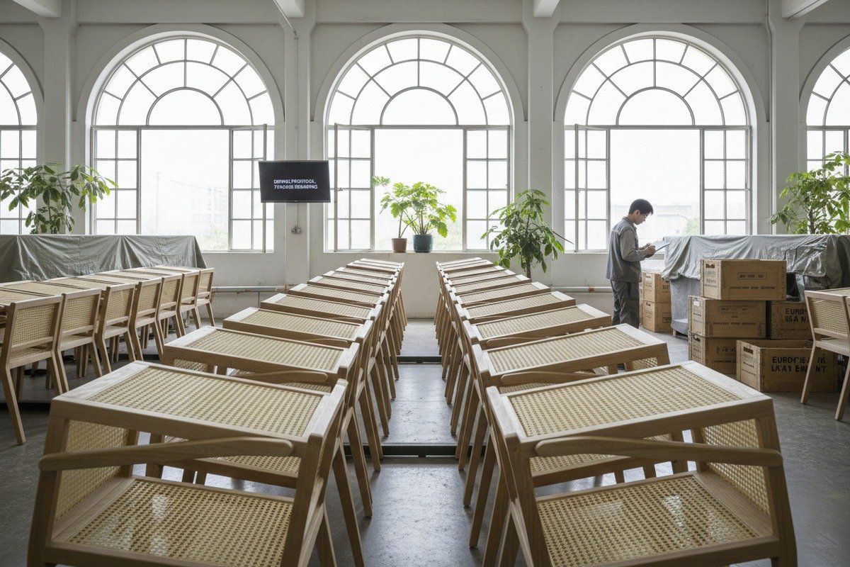 Rattan Drying Duration Natural rattan cane webbing drying for 24 to 72 hours after installation (ID#2)