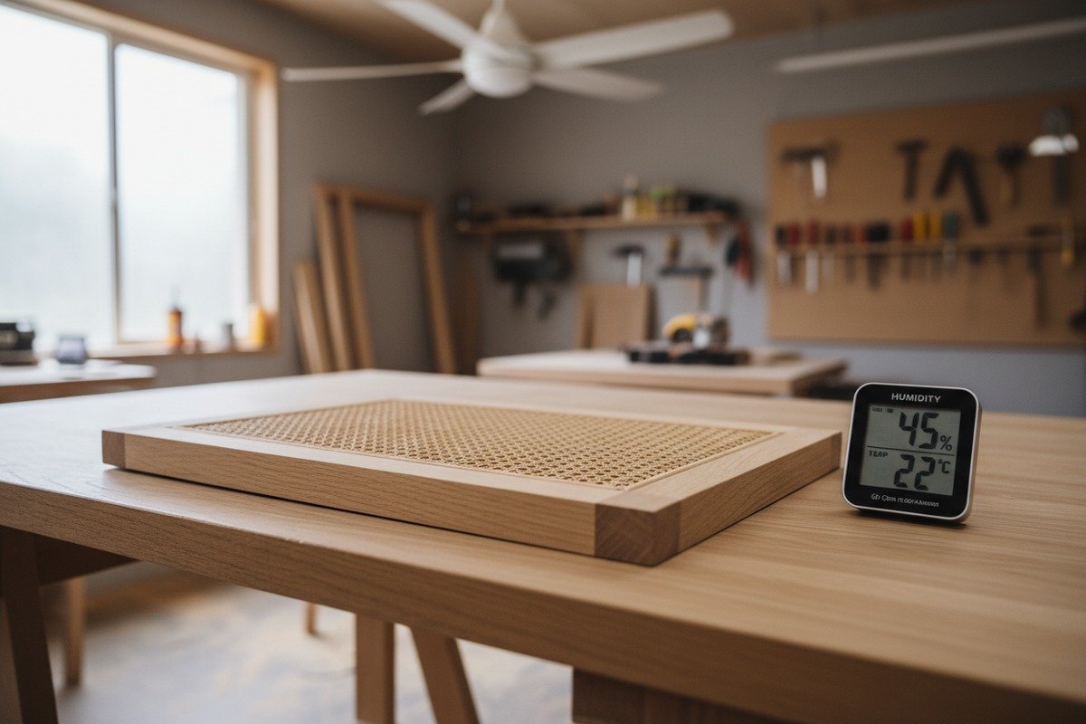 Factors Influencing Rattan Drying Environmental factors like humidity and airflow affecting rattan cane webbing drying speed (ID#3)