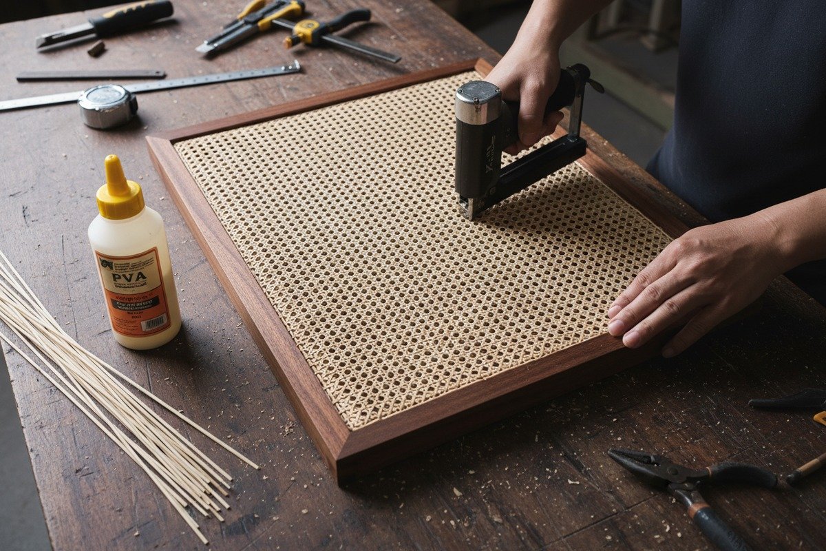 Drying Before Applying Finish Ensuring rattan is completely dry before applying finish to prevent mold and peeling (ID#4)