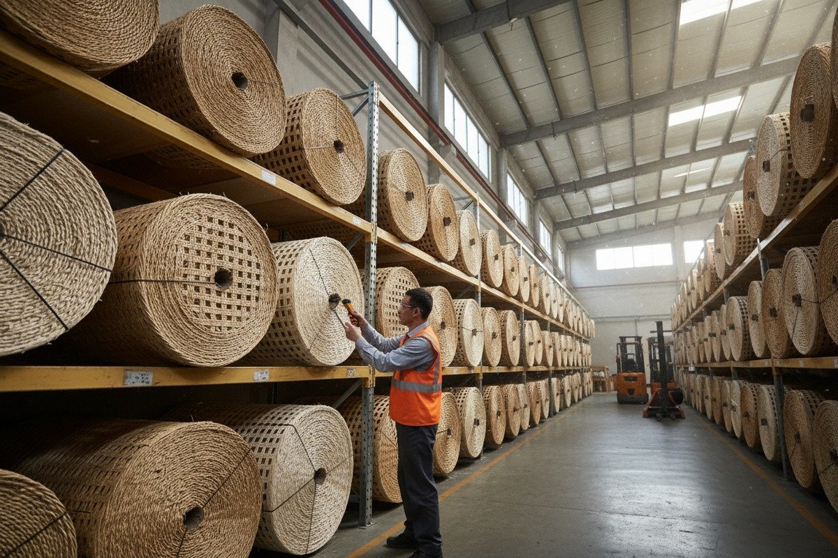 Prevención del agrietamiento del ratán Protección de la rejilla de ratán contra el agrietamiento y la división en condiciones de clima seco (ID#4)