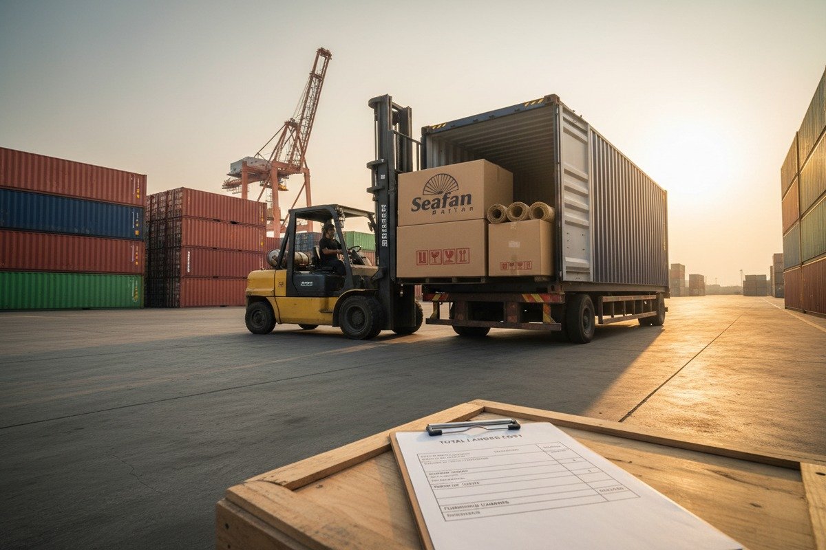 Reducing import costs with durable rattan packaging and moisture barriers for shipping (ID#4)