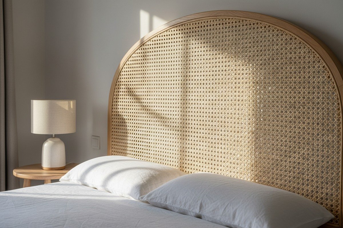 Premium Rattan Headboard Material Premium Grade A rattan cane webbing for luxury bedhead and headboard furniture collections (ID#4)