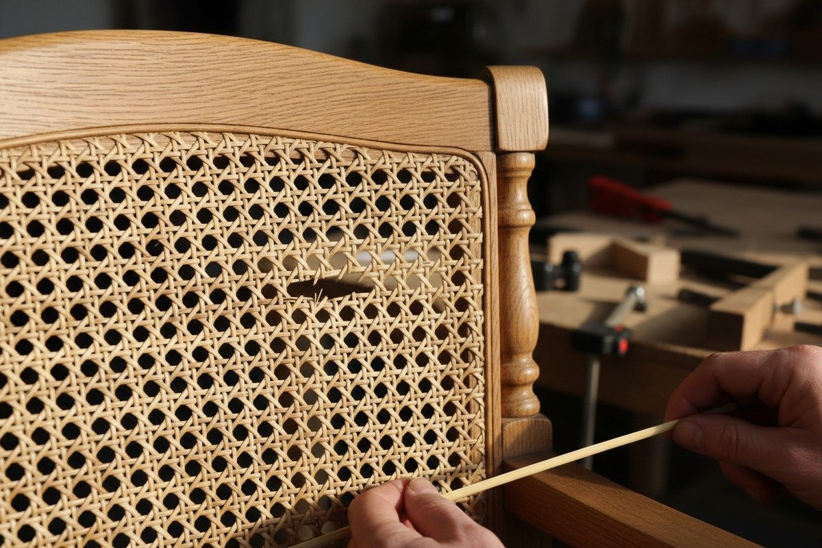 شبكة روطان طبيعية بها كسور جزئية تحتاج إلى إصلاح (ID#1)