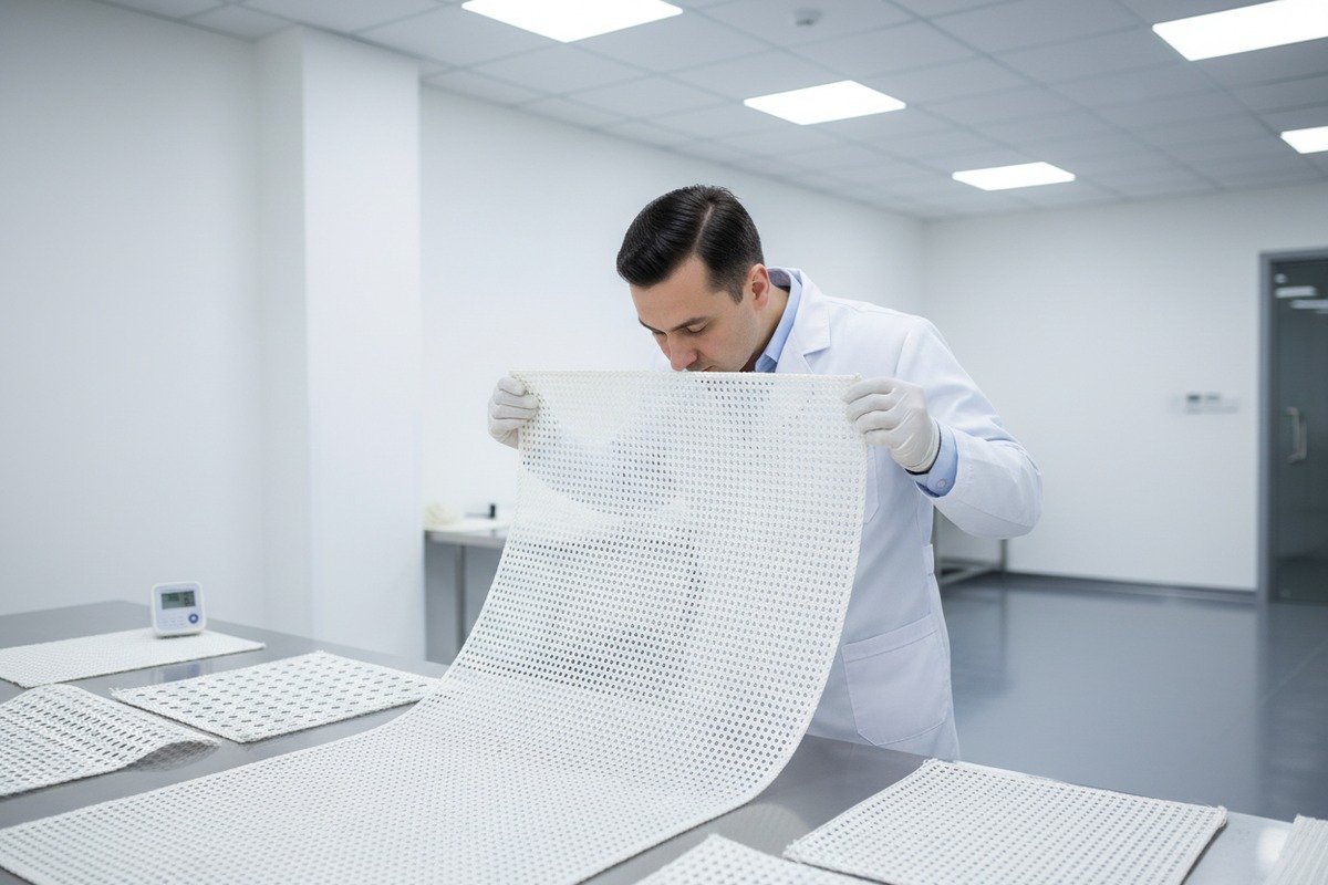 Inspektion der Rattan-Lieferqualität auf Anzeichen von unsachgemäßer Trocknung oder Schimmelbildung (ID#3)