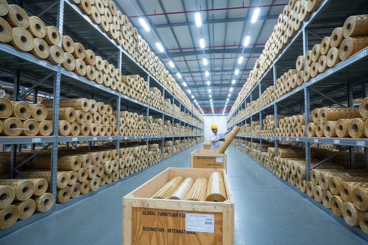 Premium Rattan Component Matching Matching premium rattan webbing with high quality fasteners and splines from a single supplier (ID#5)