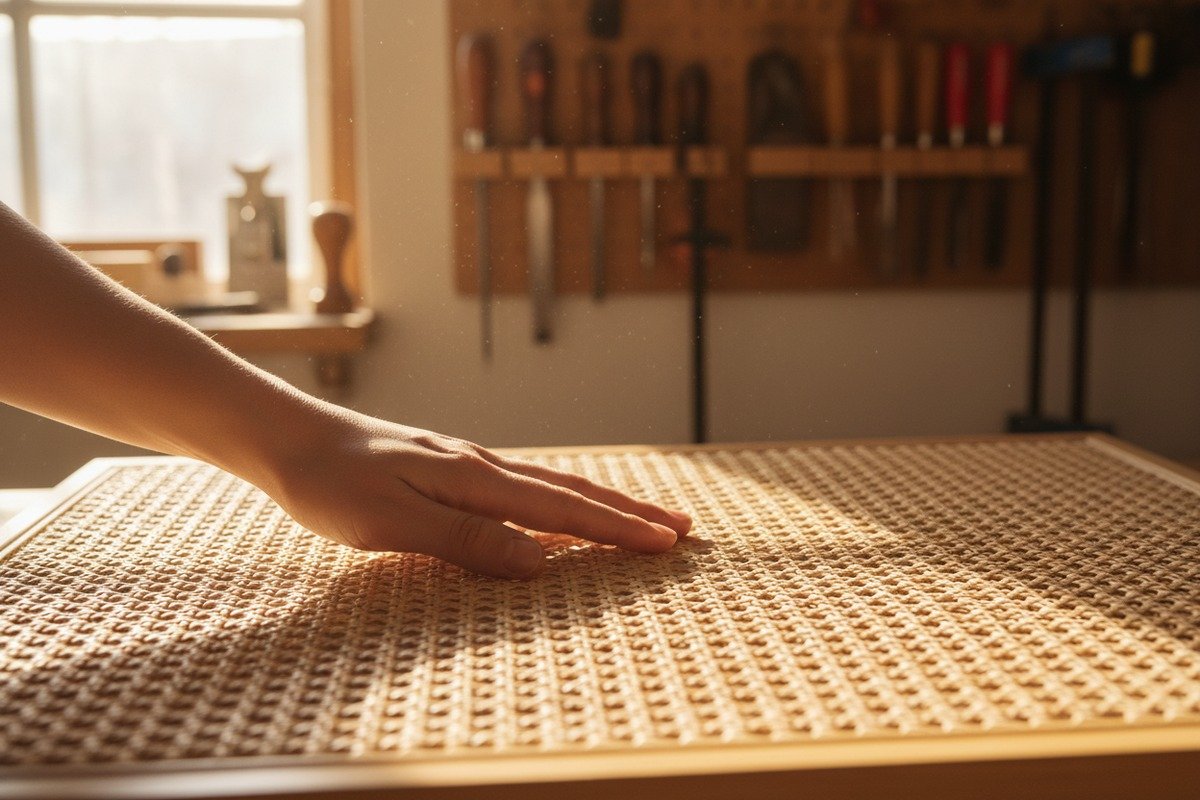 Long-term durability and lifespan of furniture based on selected rattan cane webbing grade (ID#4)