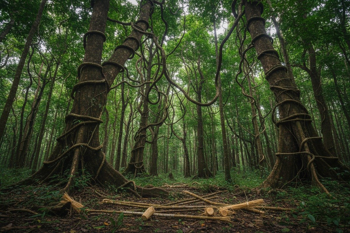 Natural rattan cane webbing production and its overall environmental impact on the ecosystem (ID#1)