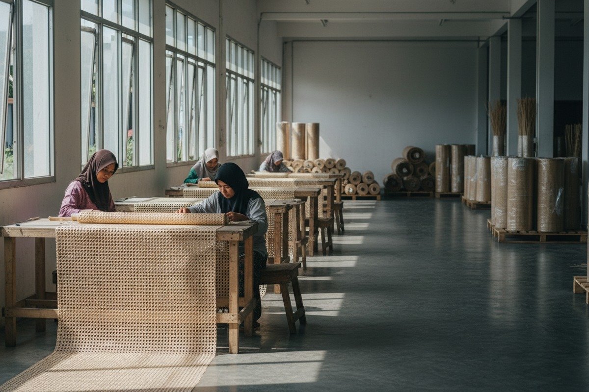 Responsibly harvested rattan protecting rainforest biodiversity and supporting local forest ecosystems (ID#4)