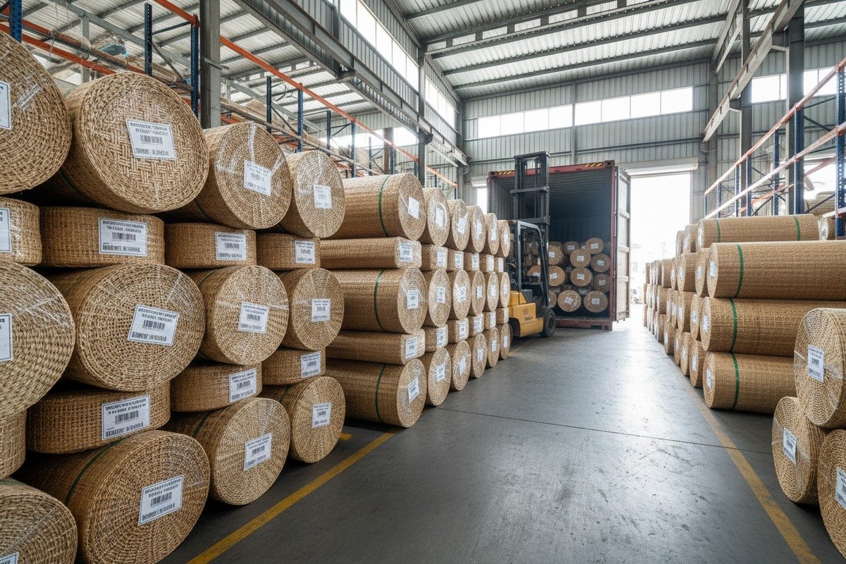 Lowering Bulk Procurement Costs Bulk rattan materials optimized for container loading to reduce procurement and freight costs (ID#3)