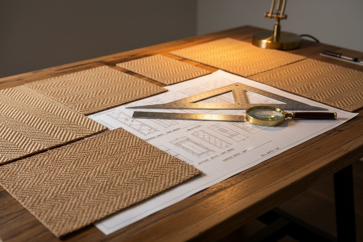 المواصفات الفنية لأنماط الروطان المخصصة بما في ذلك أبعاد اللفة وأحجام فتحات الشبكة (ID#3)