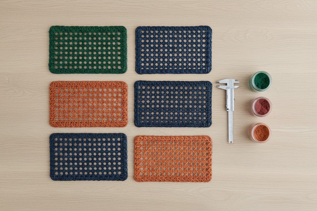 Bereitstellung von kundenspezifischen Farbmustern und Stoffzuschnitten zur Anpassung an die Ästhetik von Möbelmarken (ID#4)