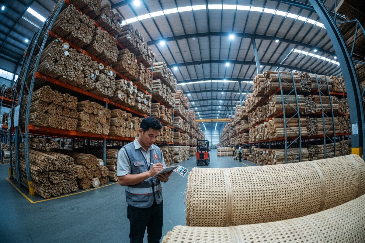 Shipping transit times for rattan materials from China via ocean and air freight (ID#4)