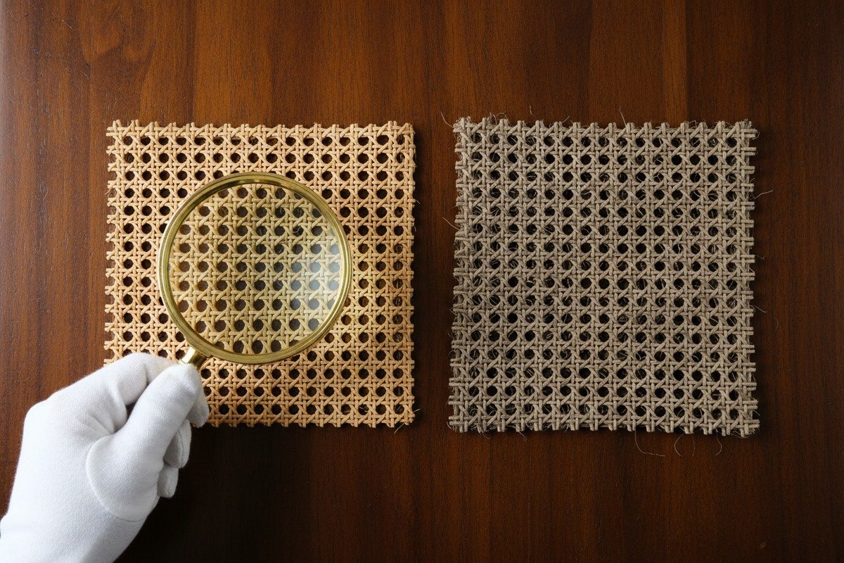 Eliminación de moho del ratán Eliminar el moho del ratán con solución de vinagre y restaurar el color con acabado de aceite transpirable (ID#4)