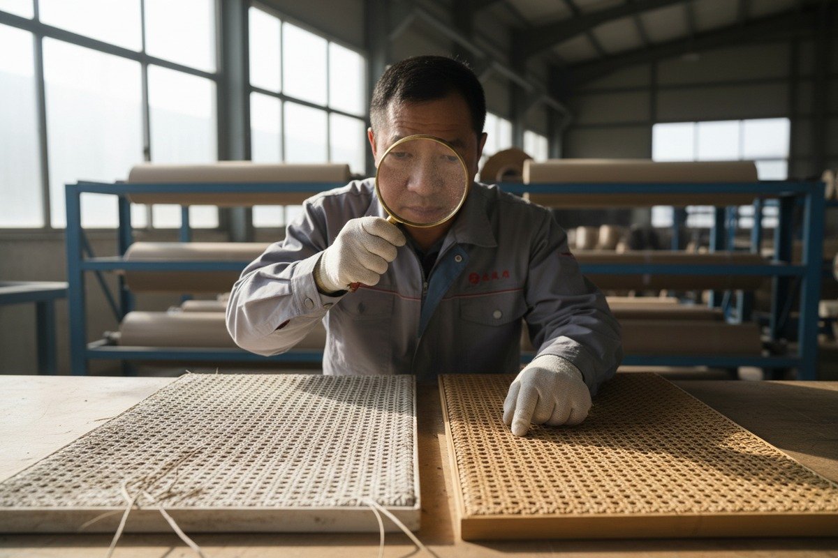 Rattan webbing lifespan outdoors Comparison of natural and synthetic rattan webbing durability under direct sun exposure (ID#2)