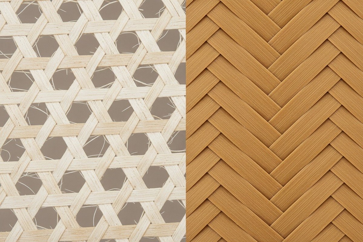 Verificación de los estándares de calidad del ratán Inspección de ratán de grado A para estándares de calidad de diámetro uniforme y superficie lisa (ID#3)