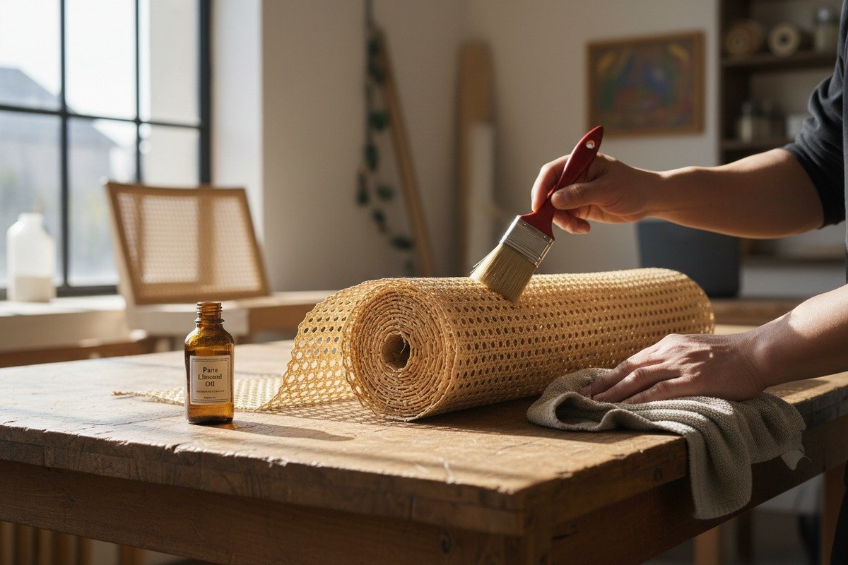 Erhaltung des natürlichen Glanzes und der Elastizität von hochwertigen Rattan-Rohrgeflechtmöbeln (ID#1)