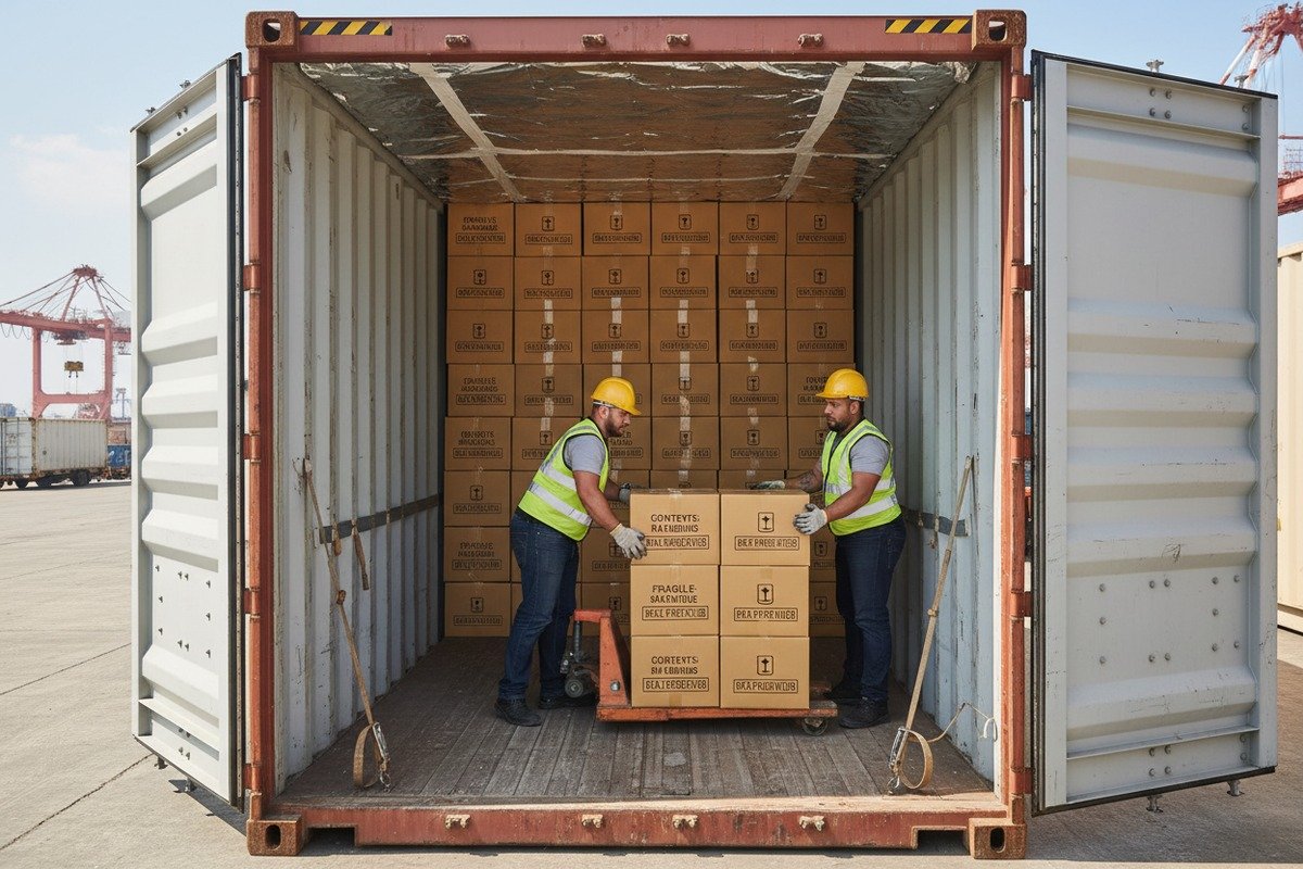 Optimizing container loads and cubic utilization for wholesale rattan shipping rate efficiency (ID#4)