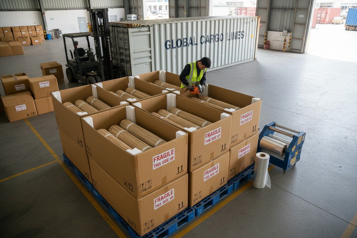 منع تلف الروطان بسبب الرطوبة روطان مجفف في الفرن مع عبوات مجففة وأغطية قابلة للتنفس لمنع الرطوبة والعفن (ID#4)