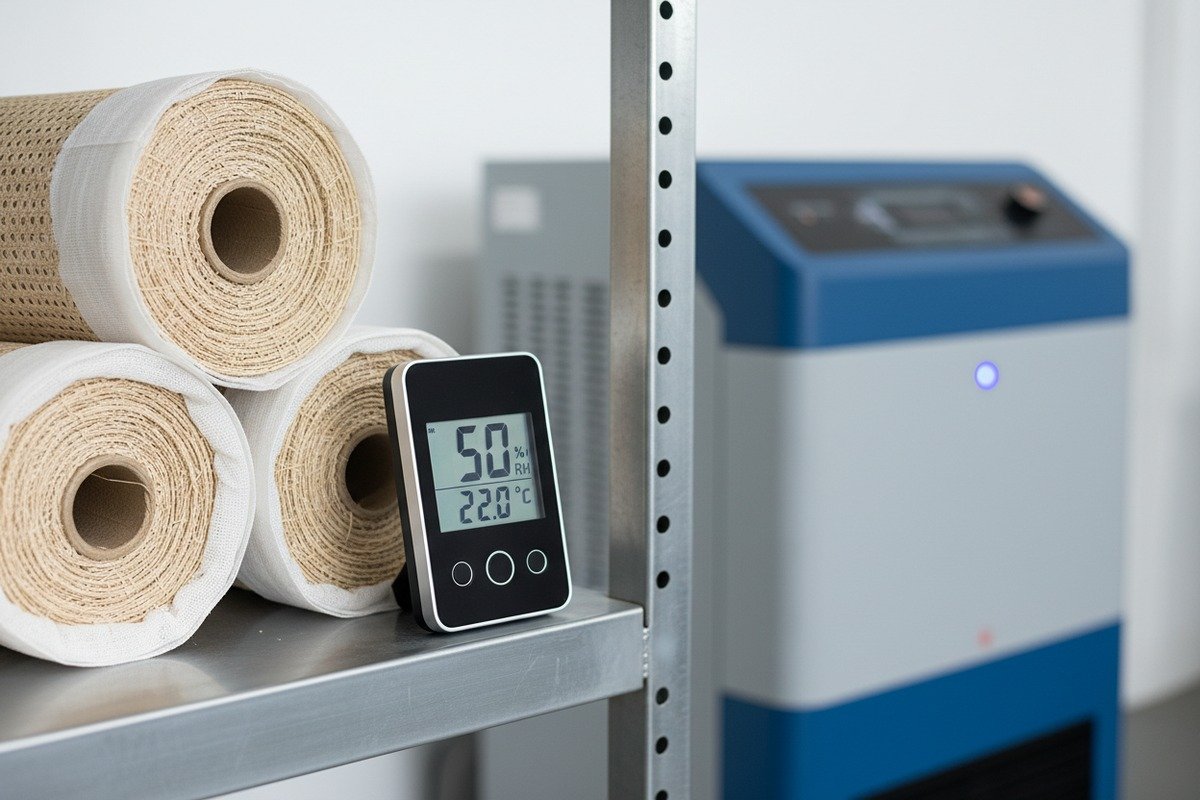 منع نمو عفن الروطان الحفاظ على مستويات الرطوبة المثالية بين 40 و 60 بالمائة لمنع نمو العفن على الخيزران (ID#2)