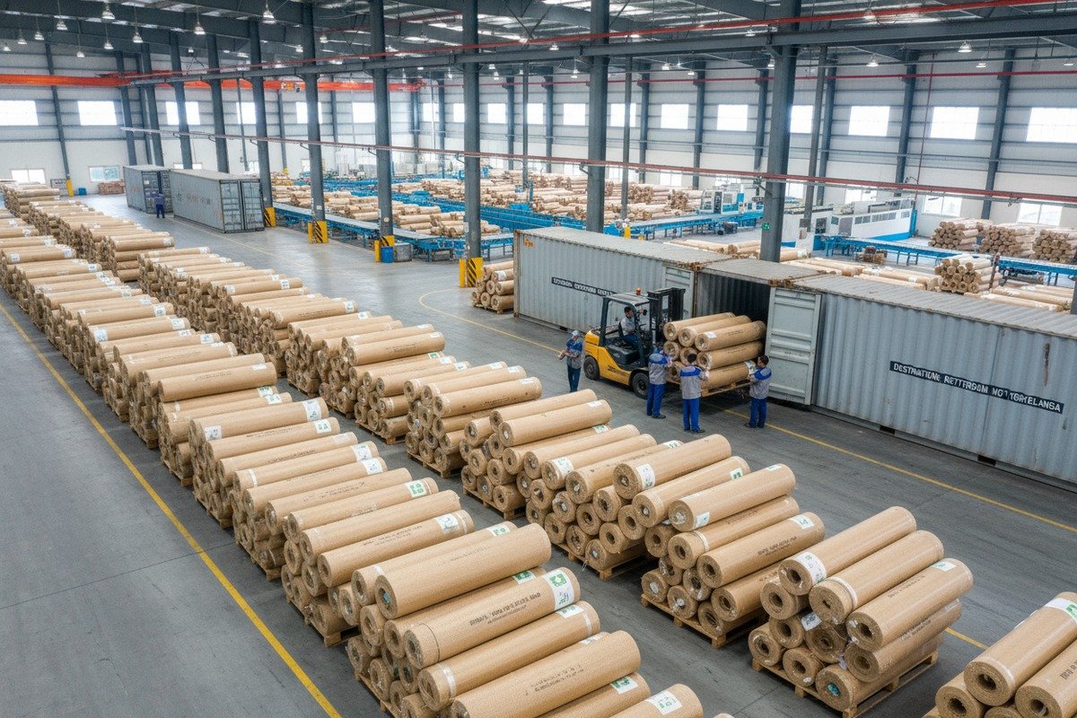 Carbon footprint of rattan sourced from Indonesia and China compared to synthetic materials (ID#4)