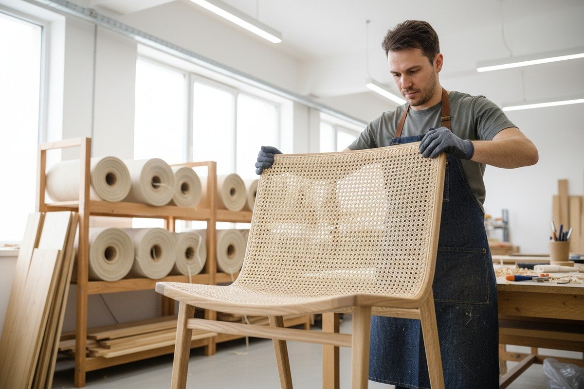 Sustainable Rattan Growth Cycle Sustainable natural rattan growing in tropical forests for eco-friendly furniture manufacturing (ID#3)