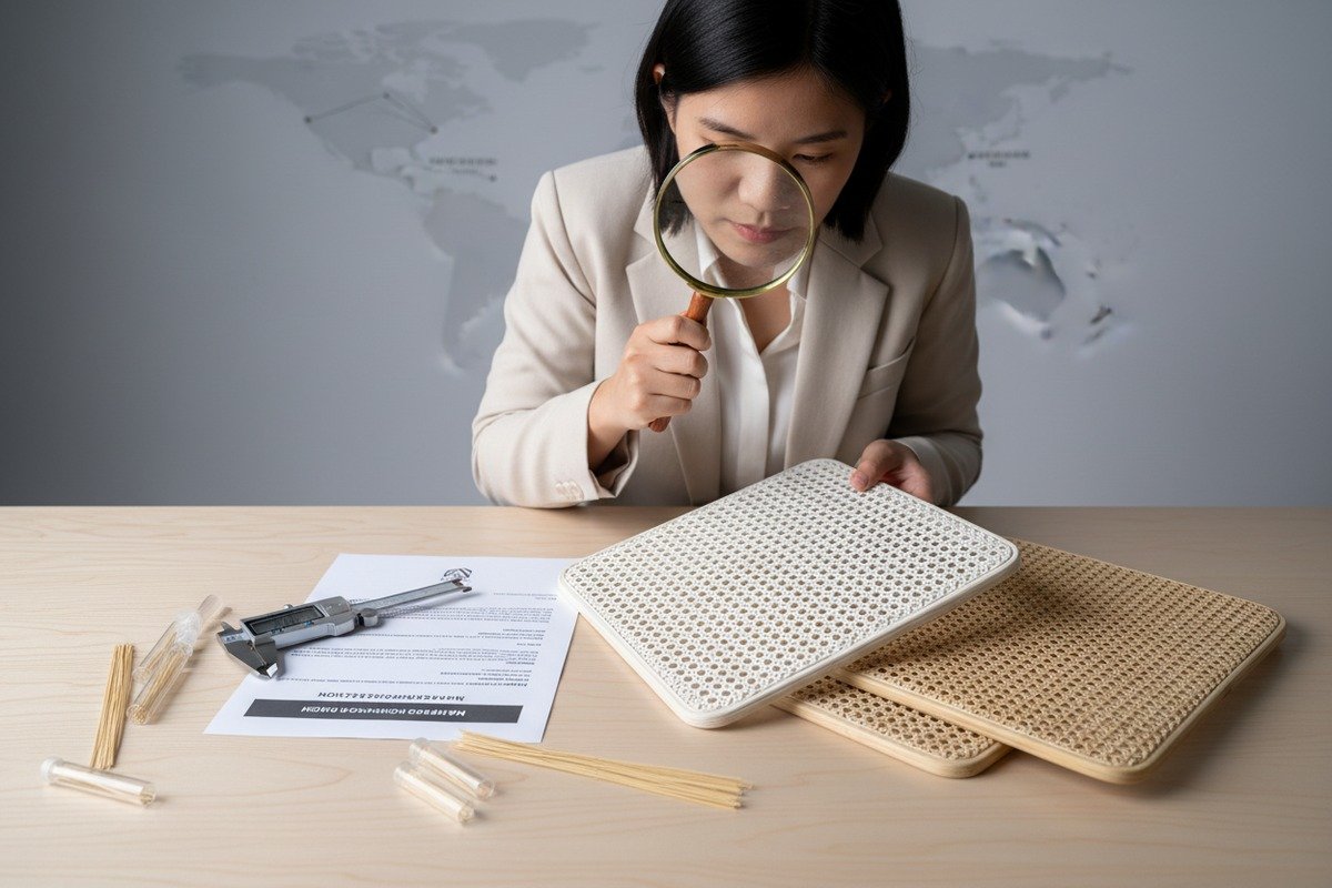 Verifying Sustainable Rattan Sourcing Verifying sustainable rattan harvesting practices through supplier documentation and forest traceability (ID#5)