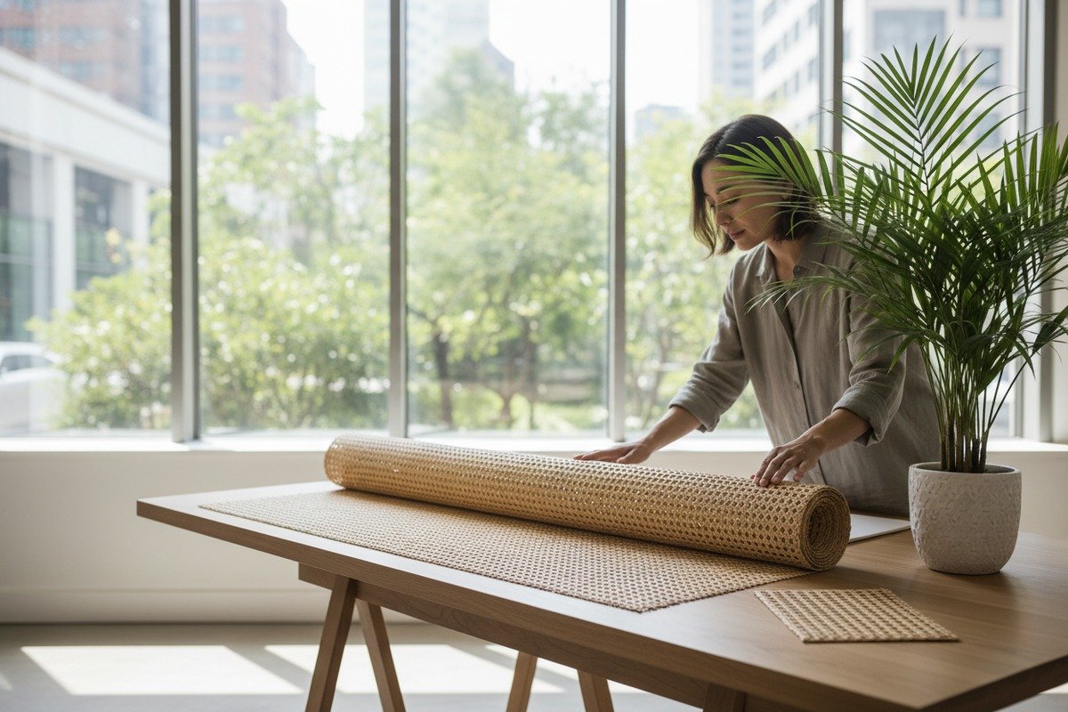 Environmental impact and sustainability of rattan cane webbing production processes (ID#1)