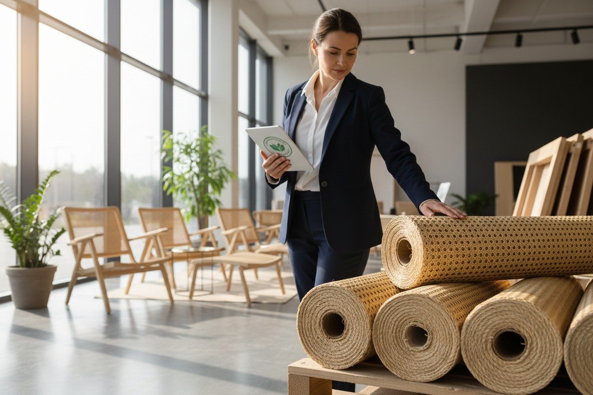 Leitfaden zur Auswahl von hochwertigem und nachhaltig bezogenem Rattanrohrgeflecht für Möbel (ID#1)