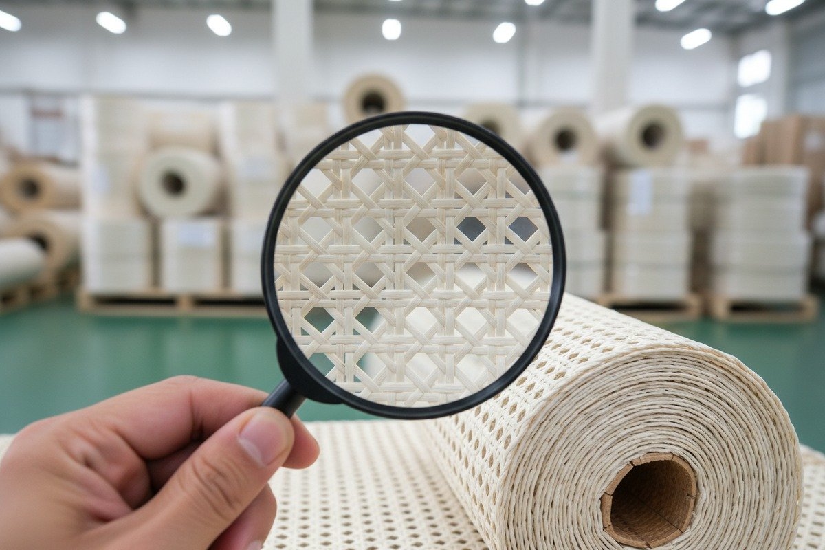 Nachhaltiges Rattan der Güteklasse A Rattanrohrgeflecht der Qualität Klasse A, hergestellt aus reifen, nachhaltig bewirtschafteten Waldpalmen (ID#3)