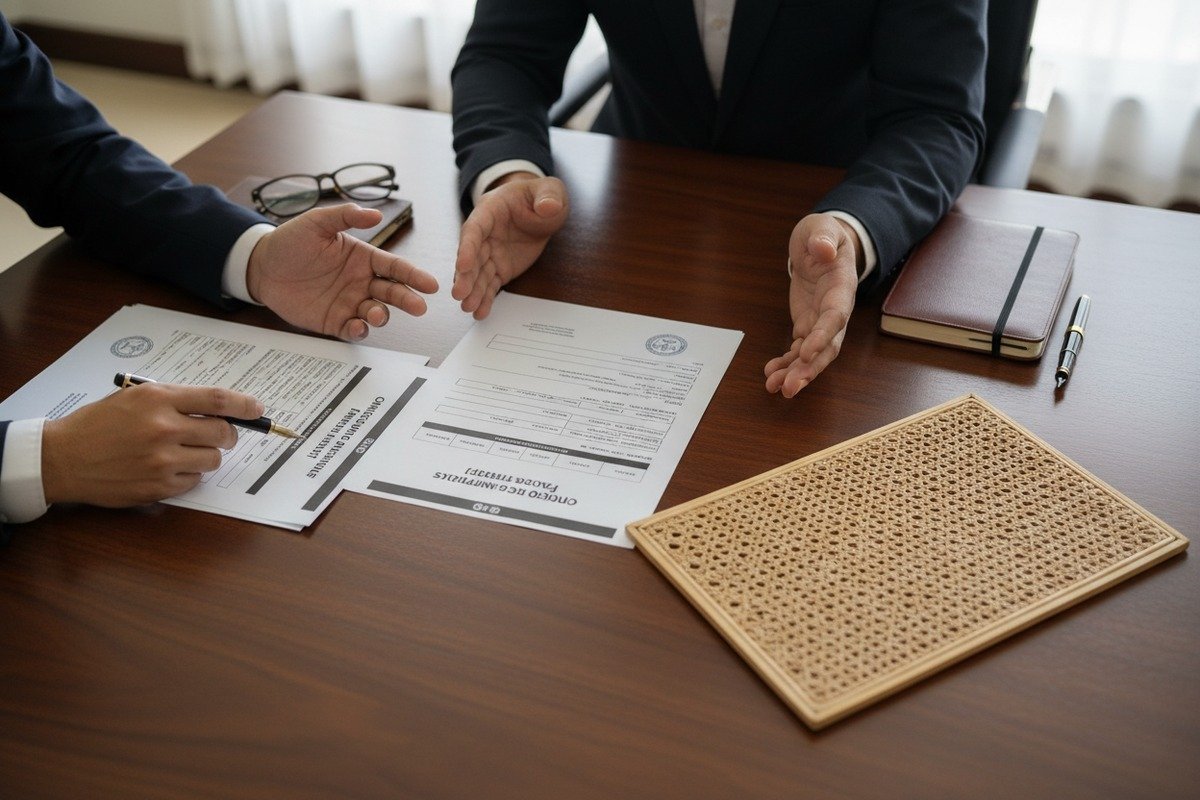 Achieving competitive pricing on wholesale FSC-certified rattan webbing through volume orders (ID#4)