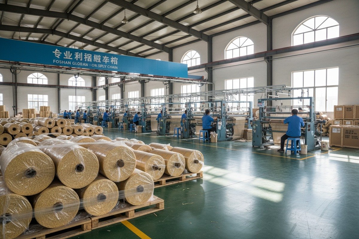 Usines de rotin directes à Foshan en Chine offrant des chaînes d'approvisionnement complètes et des matières premières indonésiennes (ID#3)