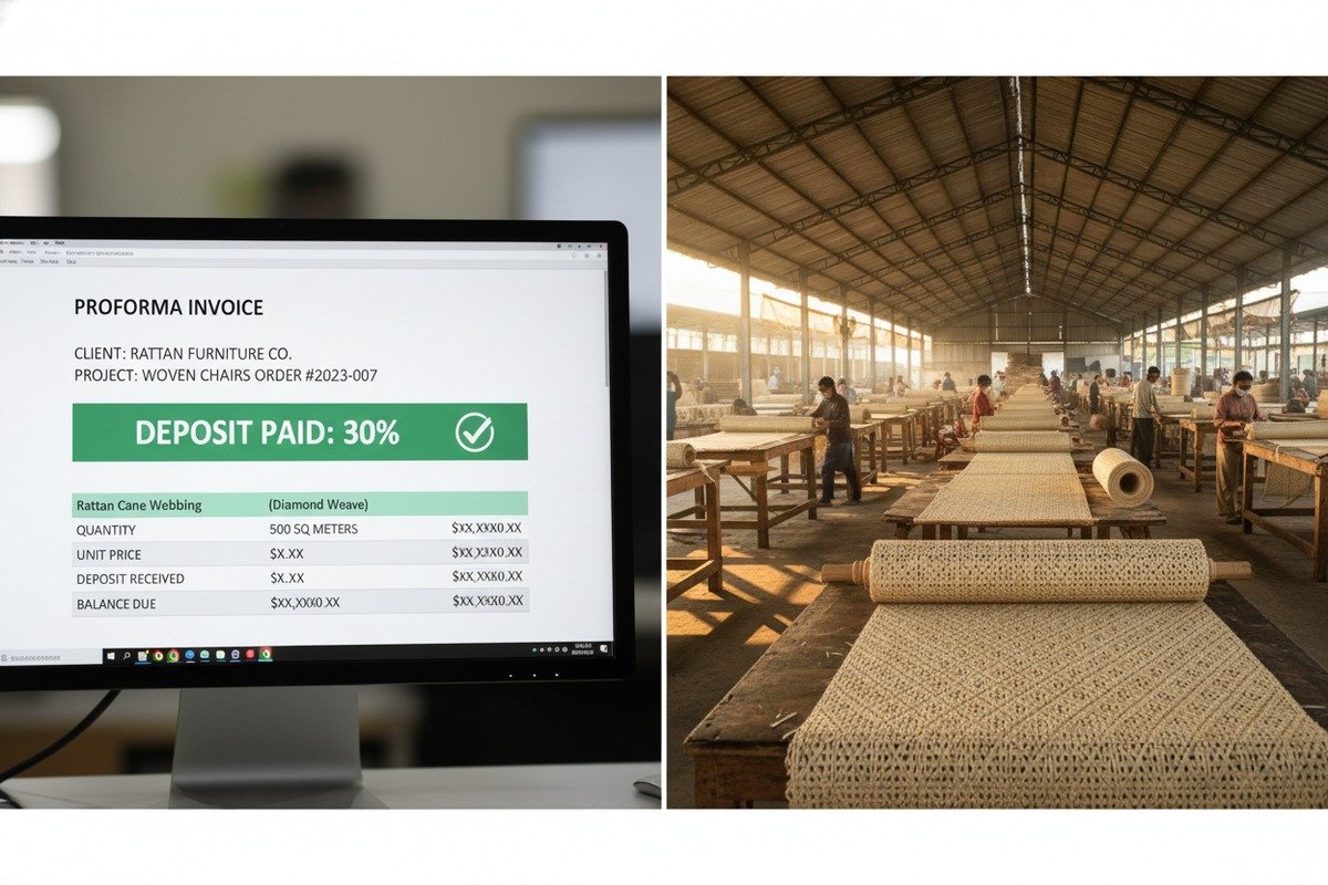 Minimizing Bulk Transaction Fees Minimizing transaction fees for bulk rattan orders using bank wire transfers and Payoneer (ID#3)