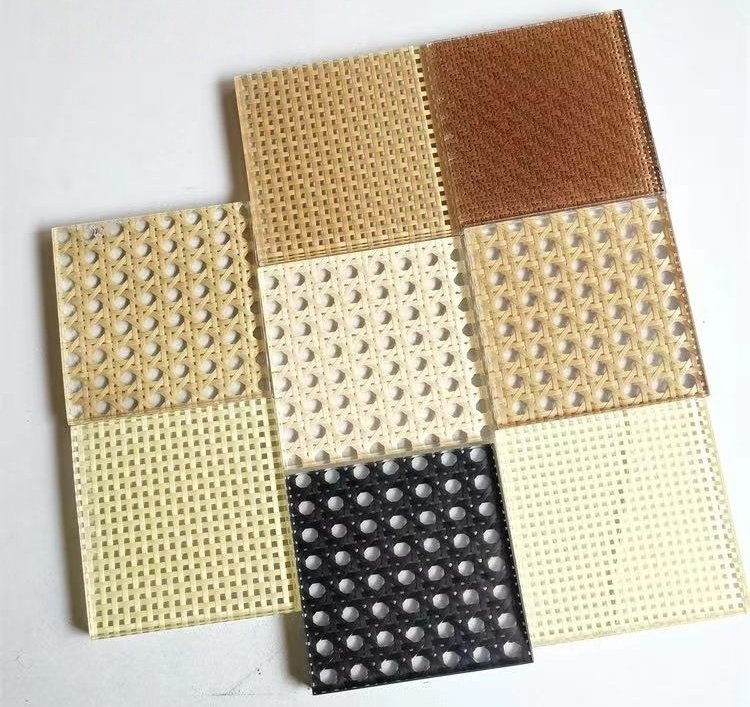 Glass / PETG Rattan Panel